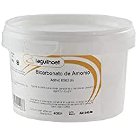 Los mejores  - Cocinista Bicarbonato de amonio - 500g - Mejorador de masas panaderas y reposteras
